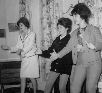 The Tammys practice in the Owens' home in Oil City, PA